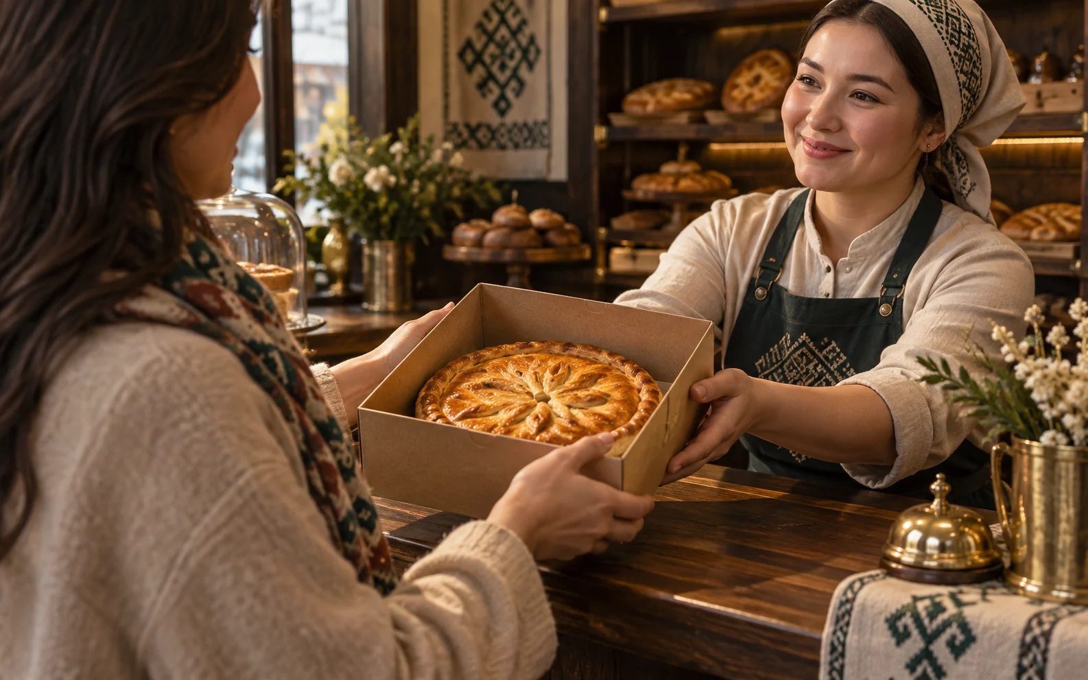 Самовывоз заказа из пекарни в Уфе