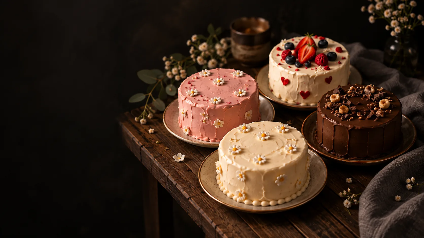 Небольшие бенто-торты